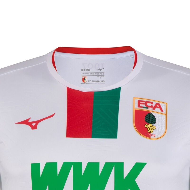 White Men's Mizuno Home Jersey Augsburg M Jersey | FUC946052