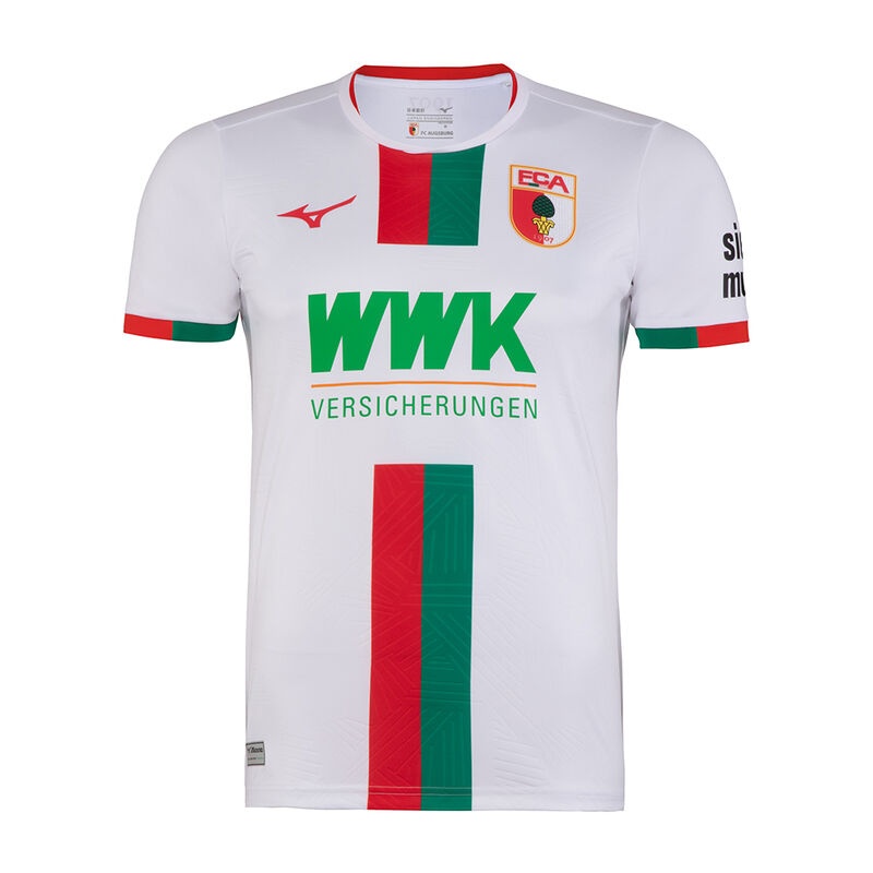 White Men\'s Mizuno Home Jersey Augsburg M Jersey | FUC946052