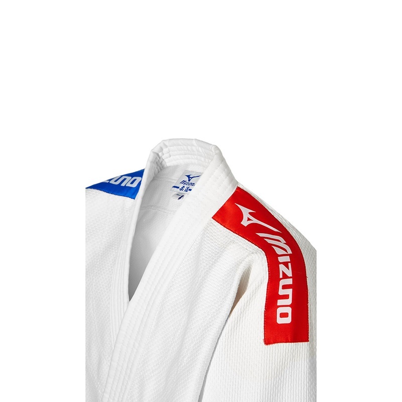 White Men's Mizuno Kodomo Plus Belt Set Ju-jitsu Gis | INH645310