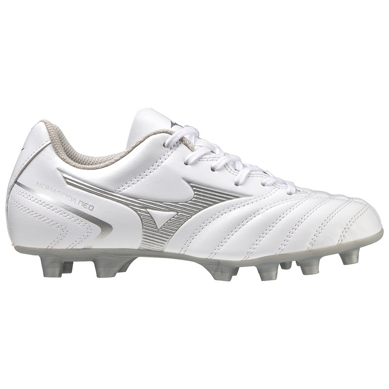 White Men's Mizuno Monarcida Neo II Select Jr Football Boots | XWT039421