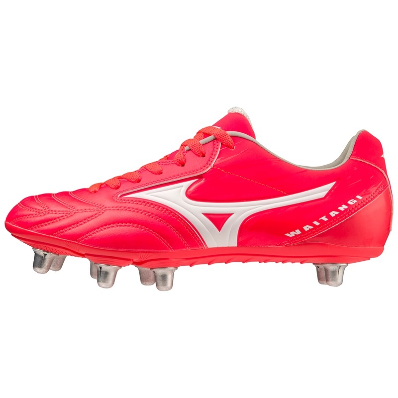 White Men\'s Mizuno Waitangi Ps Rugby Boots | GEW150496