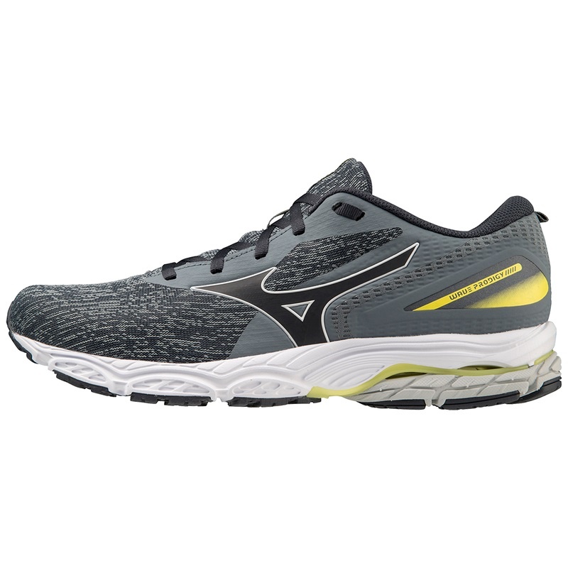 White Men\'s Mizuno Wave Prodigy 5 Running Shoes | KLS549871