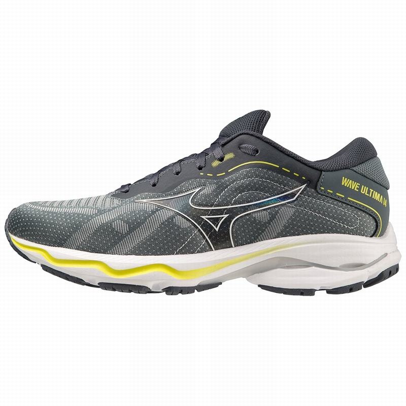 White Men\'s Mizuno Wave Ultima 14 Running Shoes | QWI208471