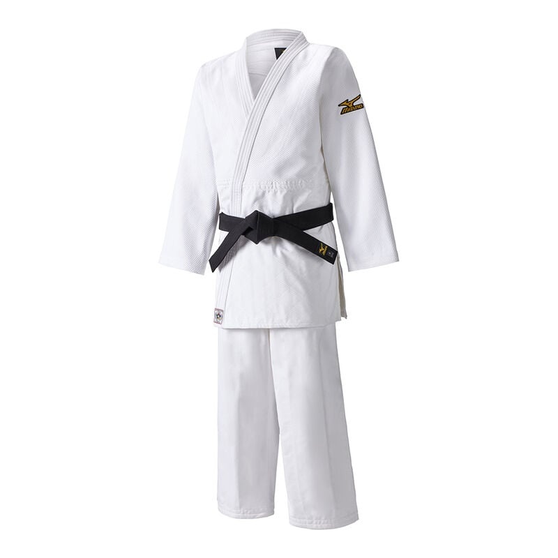 White Men\'s Mizuno Yusho Best IJF Judogis | XUP351867