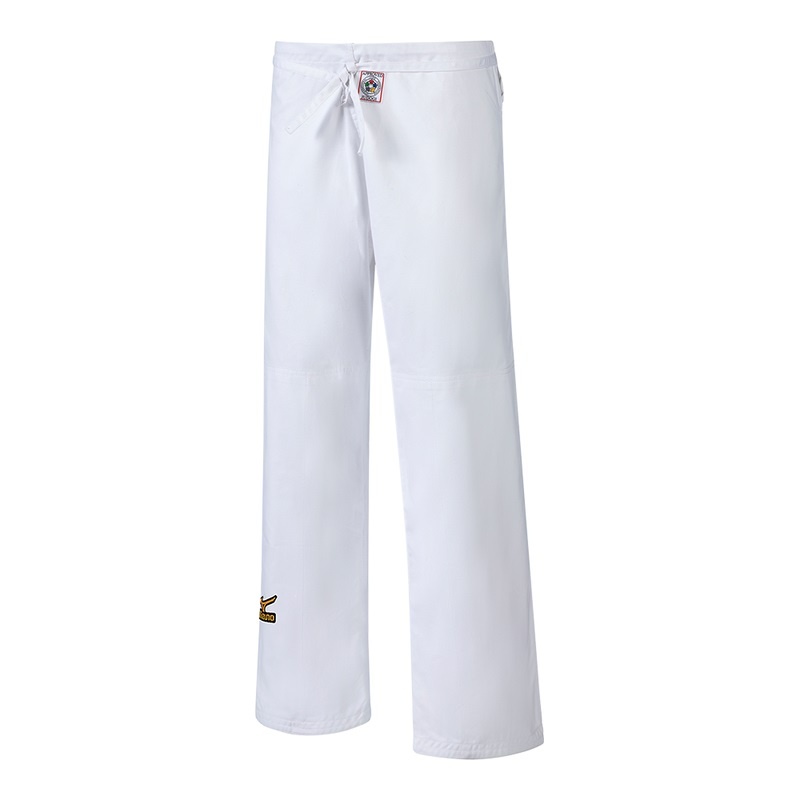 White Men\'s Mizuno Yusho IJF Pants Judogis | JRA953140