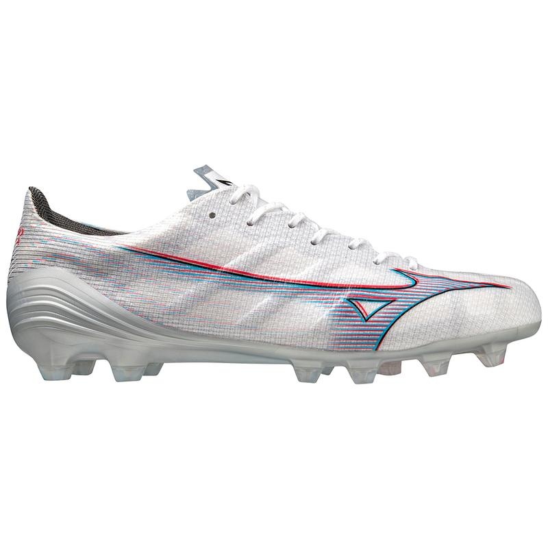 White Red Men's Mizuno Alpha Elite Football Boots | EPJ076195