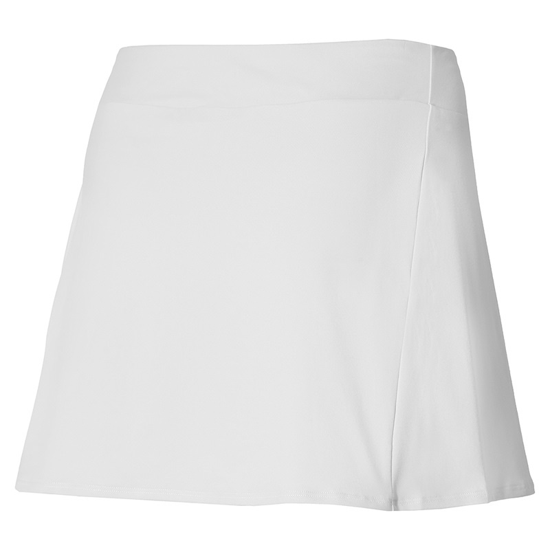 White Women's Mizuno Flex Skort Skirts | CEL971503