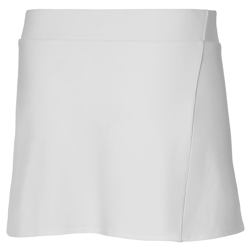 White Women's Mizuno Flex Skort Skirts | MSZ307495