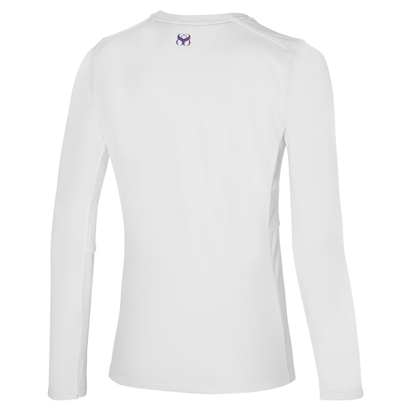 White Women's Mizuno Inifinity 88 Tee T Shirts | XMC604527