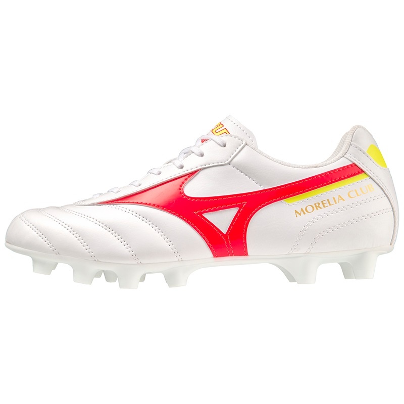 White Women\'s Mizuno Morelia II Club Football Boots | HLC125639