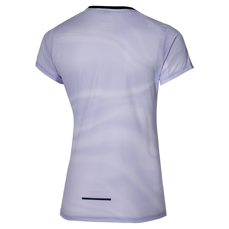 White Women's Mizuno Premium Aero Tee T Shirts | CTB834901