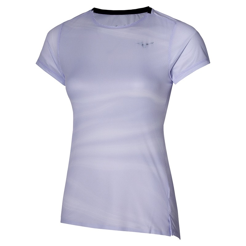 White Women\'s Mizuno Premium Aero Tee T Shirts | CTB834901