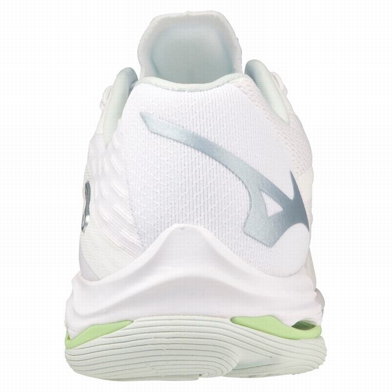 White Women's Mizuno Wave Lightning Z7 Volleyball Shoes | EWU134798