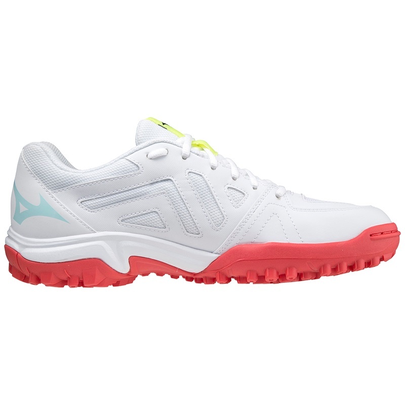 White Women's Mizuno Wave Lynx Hockey Shoes | UVC930254