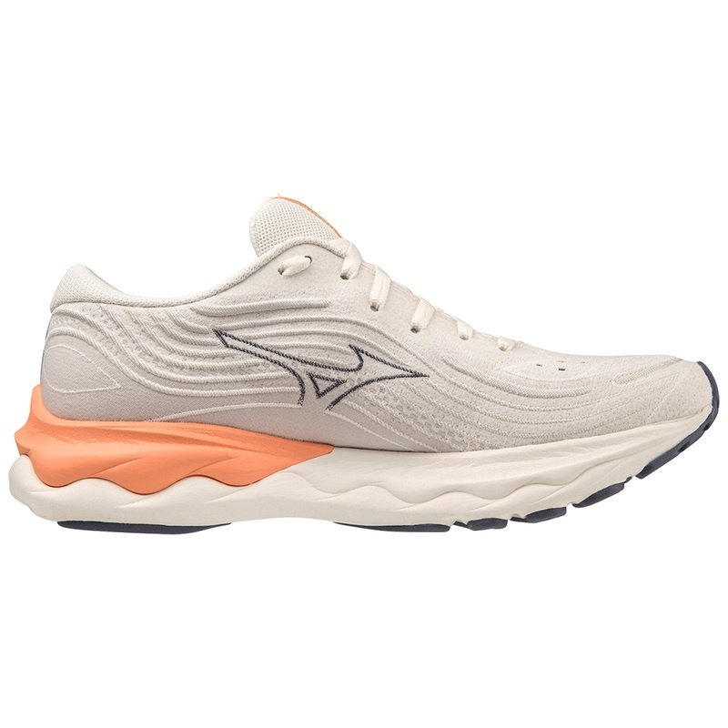 White Women's Mizuno Wave Skyrise 4 Running Shoes | PKB754618