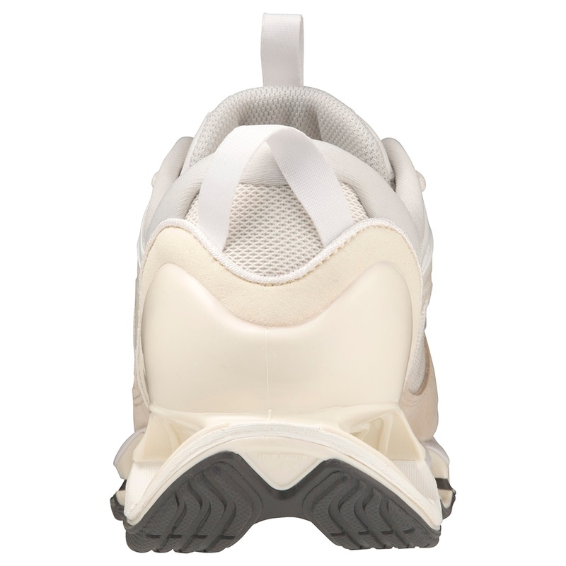 White / Beige Women's Mizuno Wave Prophecy Beta 2 Sneakers | KBZ954630