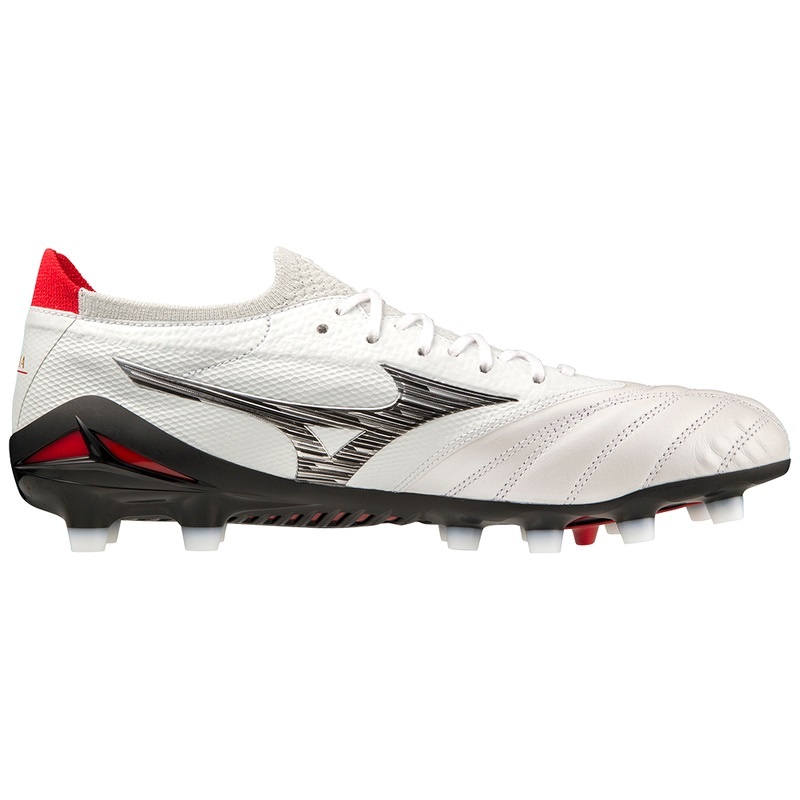 White / Black Women's Mizuno Morelia Neo IV Beta Japan Football Boots | UXD043568