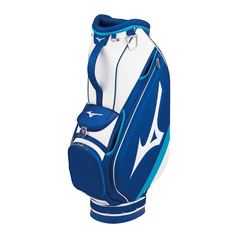 White / Blue Men\'s Mizuno Tour Cart FY22 Bags | BMU329107