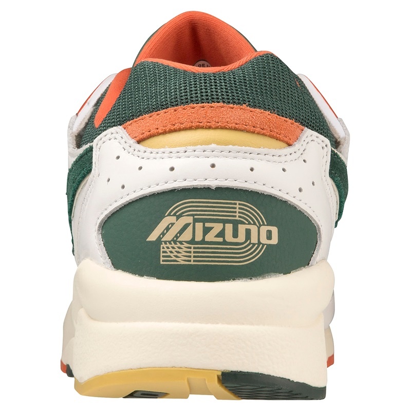 White / Green / Orange Women's Mizuno Sky Medal Sneakers | FGW609824