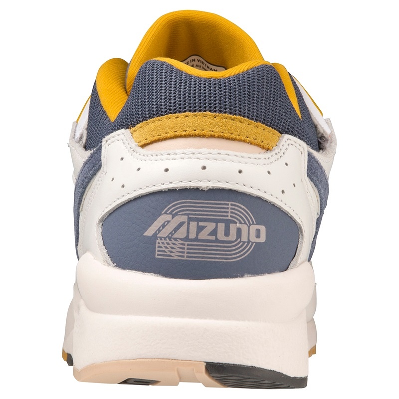 White / Indigo Men's Mizuno Sky Medal Sneakers | LGO675084