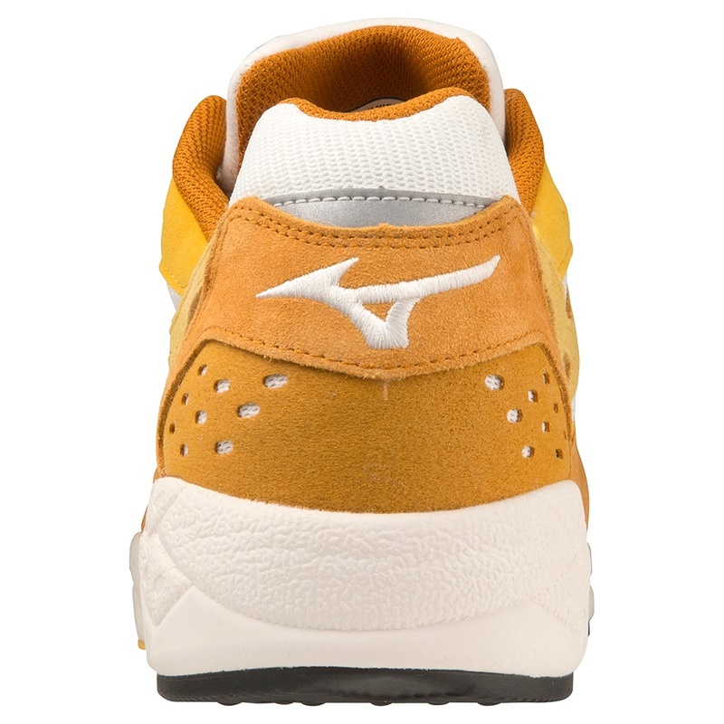 White / Orange Men's Mizuno Contender S Sneakers | DUI970184