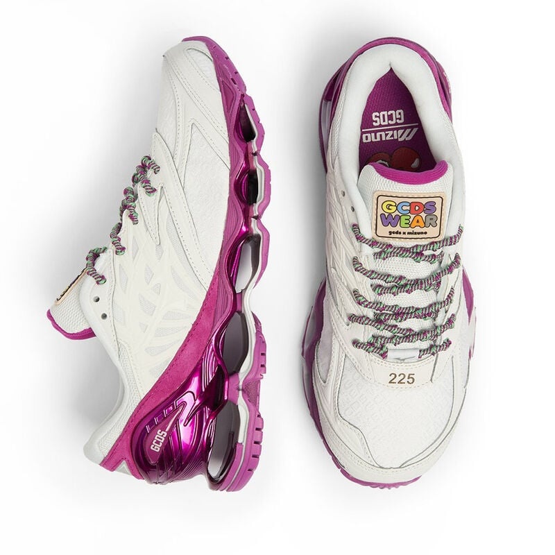 White / Pink Men's Mizuno Wave Prophecy LS Gcds Sneakers | MVO158092