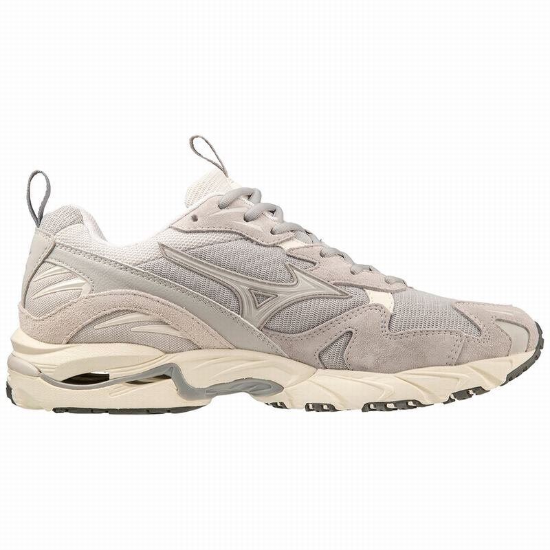 White / White Brown Men's Mizuno Wave Rider 10 Premium Sneakers | KIU471890