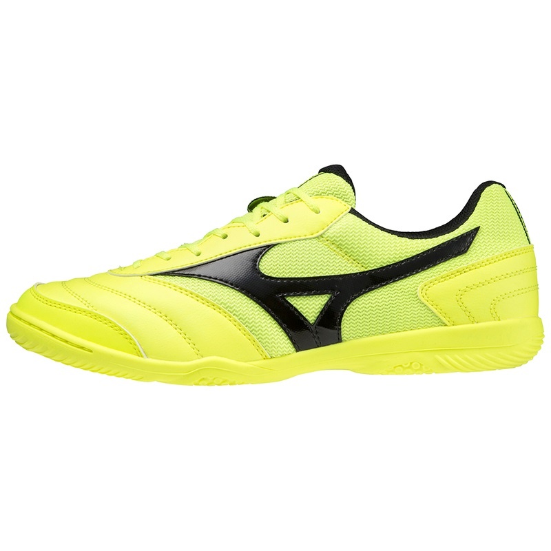 Yellow Men\'s Mizuno Mrl Sala Club IN Football Shoes | CAQ235604